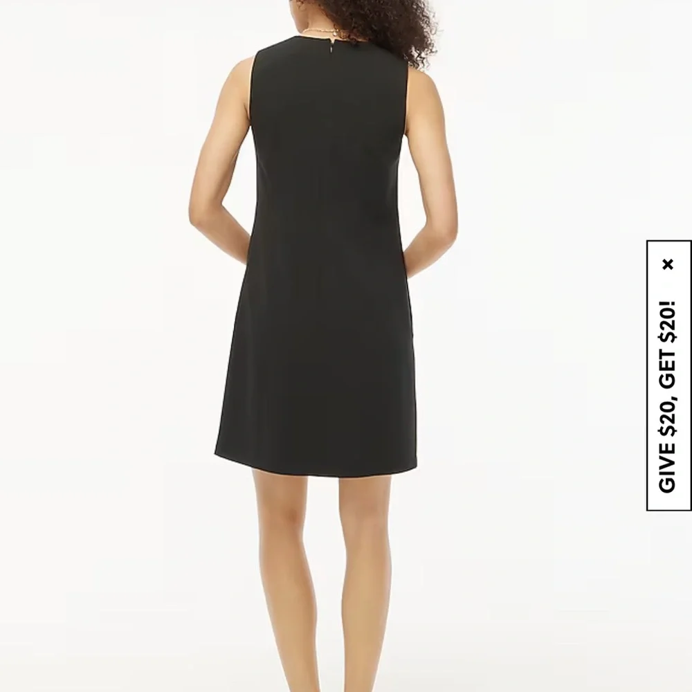 J. Crew Sleeveless V-Neck Shift Dress